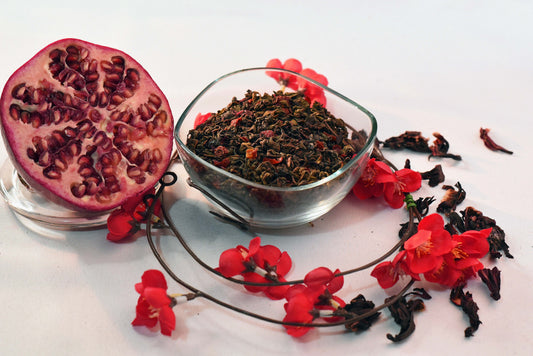 Pomegranate Hibiscus Green Tea